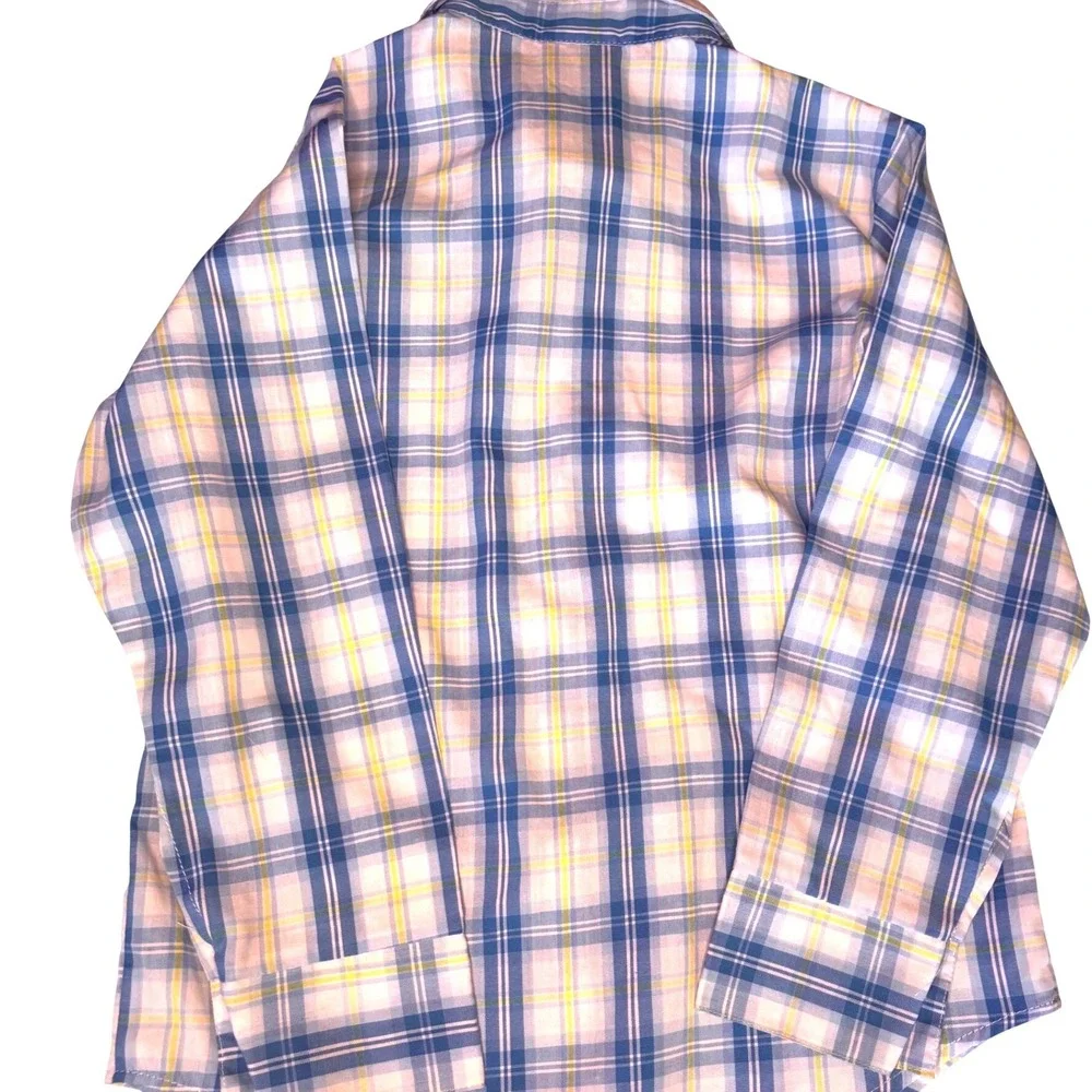 Nautica Levi's Boys 3 Piece Vest Plaid Shirt Jeans Set Size 5 Blue Excellent